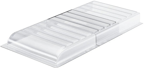 Air Vent Extender For Under Furniture With Installation Tape Low Profile Design Strong Plastic Extends From 17 To 30 Inches