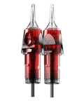 Top Shelf 5RL Round Liner Tattoo Needle Cartridges, 20Pcs Disposable With Membrane, 316L Stainless Steel, Universal Fit, close-up