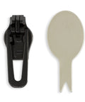 Replacement Zipper Slider Kit For Size 5 Plastic Zippers Gunmetal Finish Easy Install With Included Tool