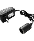 Straight Up Heavy Duty AC DC Converter And Car Cigarette Lighter Adapter, 12V power supply with plug and cord for vehicles.