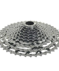 Beefy Wide Ratio 10-Speed MTB Cassette 11-46T Black For Smooth Shifting, Durable Steel Build, 11-13-15-18-21-24-28-34-40-46T Cogs