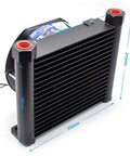 Heavy Duty Hydraulic Air Cooler for Oil Cooling and Heat Exchanger in Industrial Machines with dimensions 235mm x 210mm