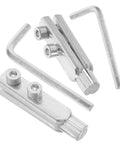 Premium 2PC Broken Valve Thread Extractor Kit That Slays Faucet Screw Removal Jobs, Heavy Duty Damaged Bolt Remover Set For Plumber Pros Who Need Easy Pipe Nipple Extraction And Snappy Water Pipe Repairs Fast. 2-piece steel valve thread extractor set with hex keys