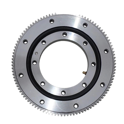 Rock Solid Slewing Bearing With Toothed Outer Ring 100X214X30MM 2 Module 105 Teeth Rotary Table for Heavy Duty Crane Hoisting
