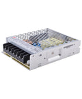 Enclosed 100W 5V 18A Switching Power Supply With Wide Input Range 85-264VAC And 120-373VDC Ultra Compact Rock-Solid Fanless 1U Power Converter For Global Industrial Use, 129x97x30mm metal case