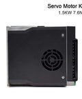 Side view of Beefy 1.5KW Servo Motor B2 Series With Brake, 7.16 Nm Torque, 8.3A Current, Model ASD-B2-1521-BECMA-E21315RS