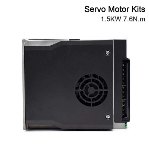 Side view of Beefy 1.5KW Servo Motor B2 Series With Brake, 7.16 Nm Torque, 8.3A Current, Model ASD-B2-1521-BECMA-E21315RS