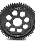 Losi Mini 8ight RC Buggy 58T Hardened Steel Spur Gear Upgrade for Durability and Smoother Shifts, CNC Machined Construction