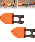Rope Anchor Hook One Handed Fixing Power For Quick Carpentry And Home Renovation, showing plastic body and steel pin