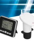 Liquid Level Gauge With Ultrasonic Sensors Digital Depth Monitor System With Real Time Display 0 To 15 Meter Range