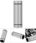 Premium Hardened Steel Linear Bearing For Industrial Automation Featuring Zero Play Nylon Carriers and Super Smooth Glide Action, 3D view.