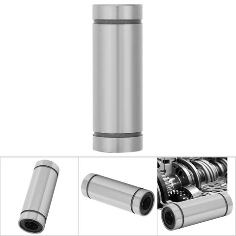 Premium Hardened Steel Linear Bearing For Industrial Automation Featuring Zero Play Nylon Carriers and Super Smooth Glide Action, 3D view.