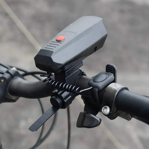 Ultra Loud Bike Horn With Six Sound Modes, Electric Bicycle Bell For Road, Mountain And Kids Bikes, Waterproof, Easy Install, Includes Free Screwdriver, 100 To 120 dB