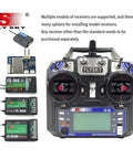 Flysky FS-i6 6CH 2.4GHz AFHDS 2A RC Transmitter With FS-iA6B Receiver and accessories displayed