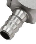 Close-up of stainless steel coupling for Fuel Line Quick Release Disconnect Coupling For BMW R1200GS S1000RR XR Aftermarket Kit