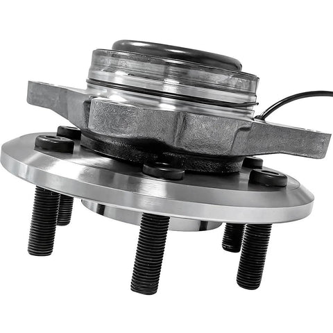 Front Wheel Hub And Bearing Assembly With ABS For 2018 2020 Ford F-150 RWD 2WD, 6 Lug, Heavy Duty No-Nonsense Bolt-On Replacement