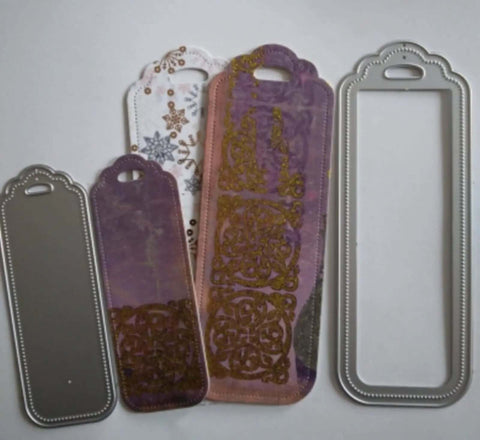 Butterfly Leaf Tag Bookmark Stencil Die Set For DIY Crafts And Scrapbooking Metal Cutting Dies for card making and decor