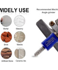 Pro Grade Diamond Mortar Raking Bit 5/16 Inch By 4 Inch for brickwork and masonry on angle grinder