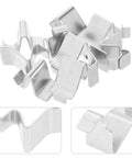 Heavy Duty 8Mm Metal Shelf Pegs Set Of 200 Iron Bookcase Clips For Office Cabinets And Closet Organization Durable Brackets For Secure Shelving