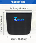 Heavy Duty Ev Charger Port Cover, 64.5cm x 52cm, Polyester, size dimensions for effective socket protection outdoors.