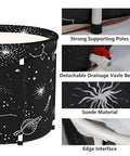 Portable Foldable Bathtub For Adults With Temperature Retention Freestanding Soaking Spa Tub With Strong Poles And Drain Valve