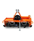 37 Inch 3 Point Rotary Tiller Attachment For Category 1 Tractors PTO Driven Cultivator With 540 RPM Gearbox front view