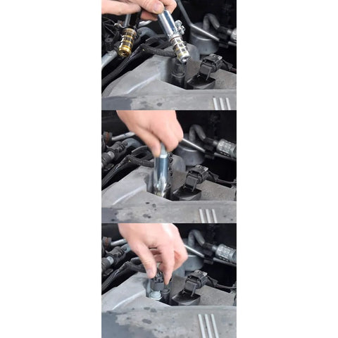 Installation of Camshaft Position Actuator Solenoid Valve Kit For GM Cars 2.0L 2.2L 2.4L Engines, fits Chevy Malibu