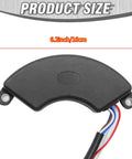 Half Moon Style Automatic Voltage Regulator Rectifier For Generator Universal 3KW To 8KW Replacement with dimensions shown