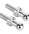 Two Pack CNC Aluminum Ball Stud Bolt 8mm Ball Stud For Gas Struts Bonnet Lifters Beefed Up Wear Resistant Stable Performance M6 Thread Easy Install Replacement