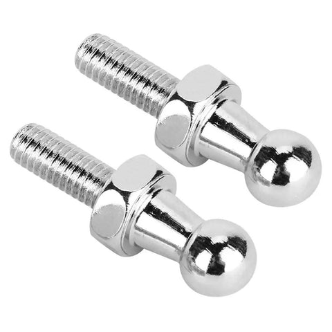 Two Pack CNC Aluminum Ball Stud Bolt 8mm Ball Stud For Gas Struts Bonnet Lifters Beefed Up Wear Resistant Stable Performance M6 Thread Easy Install Replacement