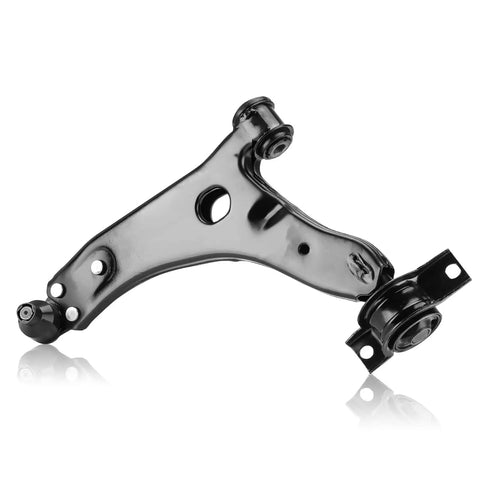 Ford Focus Front Lower Control Arms With Ball Joints Kit For 2004 2011 Models Left And Right Suspension Arms Beefed Up Durable Replacement Includes K80407 K80408 Bolt On Easy Install Direct Fit black steel front lower control arm
