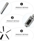 Must-Have Vicasky 11-Piece Broken Bolt Extractor Set With High-Speed Steel Screw Remover Tools For Stripped, Rounded-Off Bolts And Rusty Metal Jobs That Are Total Game Changers close-up drill bits and extractors