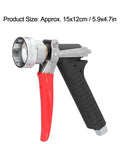 Adjustable High Pressure Water Sprayer For Fruit Trees Crops And Vegetables, ergonomic with red handle and G1 quarter female thread.