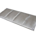 Premium 1mm Round Hole Wire Mesh Screen Replacement For JG40-95 Double Layer Linear Vibrating Sifter Lower Deck, stainless steel panel.