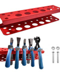 Heavy Duty Magnetic Tool Holder Rack For Screwdrivers And Pliers Wall Mount Pegboard Organizer For Shears And Wrenches