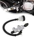Rear Brake Master Cylinder With Reservoir For Hawk 250 Motorcycle Hydraulic Pump Replacement 250cc Caliper Upgrade