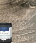 Straight Up Heavy Duty Reactive Water Based Interior Wood Stain Generates A Relaxed Coastal Driftwood Vibe Fully Voc Free in Driftwood can.