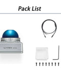 360 Degree LiDAR Sensor for robots and drones with ultra wide field of view, lightweight 265g and compact 65x65x60mm, with accessories