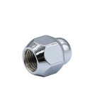 Plug And Play Wheel Hub Bolt Stud Nut Set M12 X 1.25 Thread chrome wheel nut for Subaru models designed for secure fit.