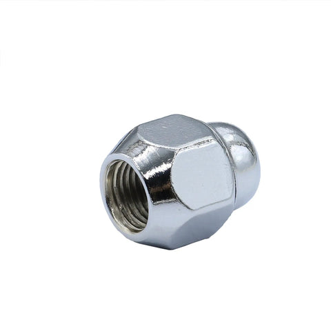 Plug And Play Wheel Hub Bolt Stud Nut Set M12 X 1.25 Thread chrome wheel nut for Subaru models designed for secure fit.