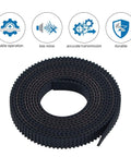 Two Belt Timing Replacement Kit For BambuLab P2S X And Y Axis Non Slip 2GT Rubber Drive Belts 7mm Wide 1444mm Long Spare 3D Printer Accessories To Get Your Printer Back In Action And Smooth Running black 2GT belt roll