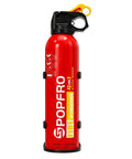 Compact 4 In 1 Portable Fire Extinguisher For Home Garage Kitchen And Car, featuring a bright red design and water-based material.