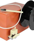 Upgrade Your Backyard Lab With This Dope Plug And Play 3D Printer Filament Extruder Recycler, featuring dual spools and adjustable speeds.