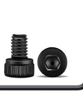 M4 X 12Mm Hex Socket Head Cap Screws 12.9 Grade Heavy Duty Alloy Steel with Black Oxide Finish for automotive projects.
