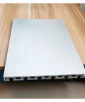Top Shelf T Slot Aluminum Extrusion Profile 20x24mm, guide rail on wooden table for CNC routers and 3D printers.