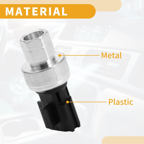 MR306627 Air Conditioning Pressure Switch Sensor For Mitsubishi Lancer 2.0L 2008 2017, metal and plastic parts visible