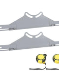 Heavy Duty Toe Alignment Plates Built Tough As Nails For Precise Car Truck And Suv Setup With Two Durable Measuring Tapes