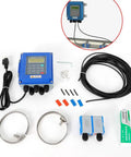 Digital Wall Mounted Ultrasonic Flow Meter For Water And Liquid, High Precision Flow Measurement With IP67 Protection, DN32 6000 Range, TM 1 Ultrasonic Transducer