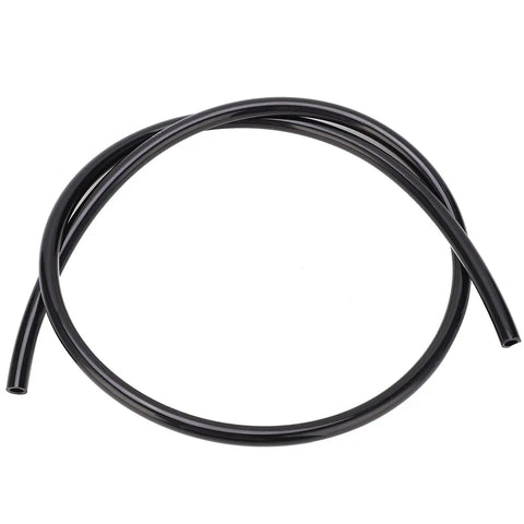Hardcore Heavy Duty PU Polyurethane Air Hose Built Like A Beast For Woodworking Factory Use High Pressure Pneumatic Tube Thick Walls Slam Proof Endure 14x10mm One Meter Length Great For Demanding Industrial Jobs Where Reliability Rules. black coiled air hose, 14x10mm PU tube, one meter length