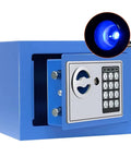 Induction Light Digital Security Safe Box Heavy Duty Steel Hidden Lockbox With Internal Lighting open with keypad